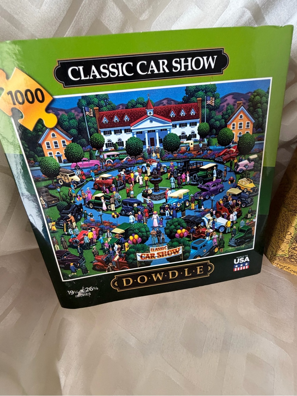 Dowdle Classic Cars 1000 Piece Puzzle